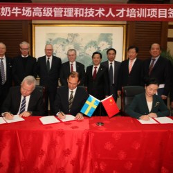 Tetra Pak and DeLaval commit to up-skill Dairy Farm Management in China